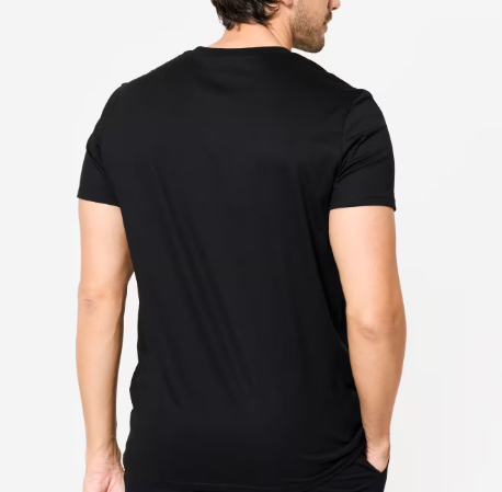 The Essential Tailored Crew Tee | Jet Black