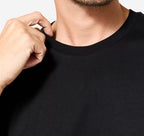 The Essential Tailored Crew Tee | Jet Black
